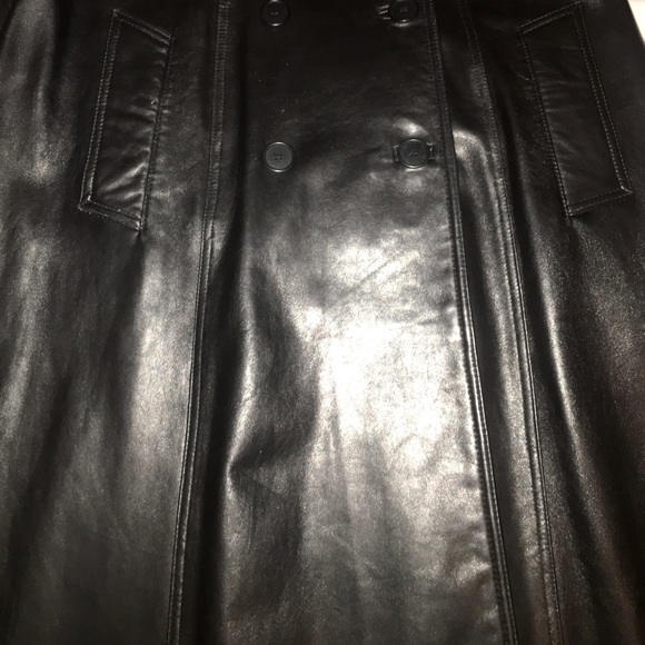 Danier Lambskin Leather Coat - Picture 6 of 14